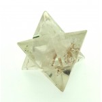 Selenite in Resin Merkaba Star